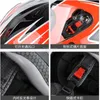 Motorcykelhjälmar BSDDP Hjälm Casco Moto Double Lens Open Face Electric Scooter Män Kvinnor Motorcykel cykel racing prick