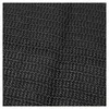 Housses de siège de voiture 42 x cm coussin respirant charbon de bambou (noir)