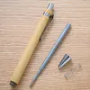 Bamboo Wood Ballpoint Pen 1.0mm Tip black Ink Business Signature Ball Pen Office School Wrting Stationery