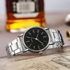 Wristwatches Stainless Steel Strap Men's Watch Fashion Casual Quartz Simple Men Luxury Reloj Hombre Envio Gratis