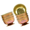 Zestawy naczyń stołowych 7 szt. Miska wodna Kupa Puchar Metal Temple Ald Joga Decor Dekoracja Oferta Oferta zaopatrzenia