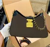 Designers Twinny sac à bandoulière femmes marron cuir inversé or chaîne sacs à bandoulière mode gaufrage sac à main luxe noir sac à main
