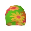 Berets Vintage Groovy Mod Floral Men's Caps Hat For Men Hats Funny Turbans