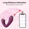 Le jouet sexuel Wear Dildo Vibrator utilisé par Tonga Women's Organization Master rend le panneau de commande à distance Spot Stimulate App Vibromasseurs