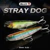 Betar lockar Blux Stray Dog 95 Topwater Pencil 95mm 15.2G Surface Walker Fishing Lure Walk the Dog Artificial Saltwater Bass Hard Bait Tackle 230524