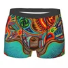 Подставки персонализированные на заказ мексиканский красочный Huichol Sexy Pare Pare Underwear Men Stent Boxer Броки