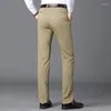 Men's Pants British Style Men High Quality Casual Pant Design Slim Trousers Formal Office Social Wedding Party Dress Suit