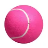 テニスボール8 'インフレータブルテニスおもちゃのための大人のペット犬子犬猫ピンク230524