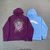 スパイダーフーディーズデザイナーメンズプルオーバーレッドSP5DER Young Thug 555555 Angel Hoodies Men Womens Hoodie Embroidered Spider Web Sweatshirt Size S/M/L/XL/XXL INY7