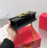 العلامة التجارية الفاخرة Women Handbag Hands Chain Bag Counter Counter Bag البسيطة عالية الجودة مصممة من الجلد Crossbody أكياس