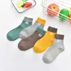 Socks 5 pairs of cotton student children's floor autumn spring multi-color socks for boys and girls G220524