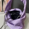 Lunch Box Bag Clutch Handbags Nylon Canvas Bags Chain Crossbody Handbags Tote Purse Zipper Pocket Fashion Letter Silver Hardware