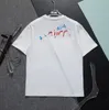 Fashion Tees Mens Short Sleeve Loose Size Summer Prue Cotton Elegant Casual Tshirts Co branded Letter Print Shirts
