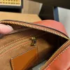 أكياس مسائية جديدة كتف الكاميرا كيس مصمم جلدي حقائب اليد حمل حقيبة يد بنية zip closure crossbody women