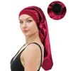 New Women Adjustable Extra Large Shower Cap With Button Head Cover Bonnet Sleep Cap Braids Reusable Waterproof Curly Hair Black