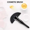 Makeup Brushes Black/White Silver Large Fan-Shaped Brush Highlight Loose Powder Smudge Tool Accessories Make Up Tools