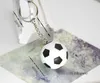 Keychains Player Gift Car voetbal Fan Keychain 6 Color Sports Accessories G230525