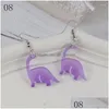 Stud Earrings Little Dinosaur Earringshandmade Children Birthday Gift Drop Delivery Jewelry Dhgarden Dhmia