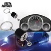 Ny bil Gear Box Keychain Imitation 6 Speed ​​Manual Car Styling Keyring Gear Knob Shift Gearbox Stick Present Car Interior