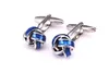 Cuff Links C-MAN Jewelry Shirt Men's Brand Blue Knot Cufflinks High Quality Abotoaduras Free Shipping cool G220525