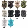 Bandanas Tactical Tube Scarf Bandana Ski Masks Breattable Mask Face Outdoor Sport Fishing Cycling Neck Protection Motorcykelöverdrag