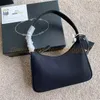 high quality Nylon Leather hip-hop shoulder bag brand ladies 3pcs triple Re-Edition 2000 2005 crossbody Hobo purse Totes Wallet bag handbags wholesale