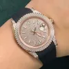 Uhrengehäuse mit Diamant-Herrenautomatik, mechanisch, 40 mm, wasserdicht, Saphir-Damenarmbanduhr, leuchtend, Montre de Luxe