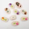 Kid Snaps Clips Ploral Clips Baby Flower Hairpin