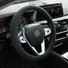Steering Wheel Covers 38cm Suede Leather Car Steering Wheel Cover Wear-Resistant For BMW E90 F01 F06 F10 F15 F16 F20 F21 F25 F26 F30 F32 F82 M3 G20 X5 G230524 G230524