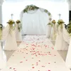 装飾的な花1000 PCSシルクバラの花びらの花5cmカラフルなロマンチックなイブニングテーブル飾りウェディングエンゲージメントパーティーホーム