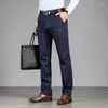 Męskie spodnie 4 kolory marka zima plus aksamitne męskie bawełniane ciepłe polarowe swobodne spodnie Man Long proste wysokiej jakości garnitur 40 42