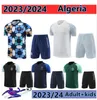 2023/2024 알제리 트랙 슈트 Mahrez 축구 유니폼 남성 아이들 23/24 알제리 바운드야 서킷 MAILLOT DE FO FEGHOUL 스포츠웨어 축구 훈련복