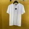 Maglietta moda uomo maniche corte logo in metallo felpa designer t shirt pullover tee girocollo top in cotone polo oversize S-5xl