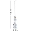 CRYSTAL BALL PRISM GLASS PLEDIER HANGING Pendant Lighting Dream Sun Catcher Wedding Party Home Decor