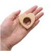 Soothers Teethers Born Gift Baby Wood Teether Wooden Soother Heart Shape Teething Toy Organic Pacify Drop Delivery Kids Maternity Dhuhl