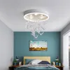 Lampes suspendues lustre moderne lumière pour chambre de fille chambre décor à la maison enfants mignon princesse LED filles éclairage meubles