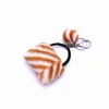 Porte-clés porte-monnaie mignon femmes sac forme en peluche voiture pendentif décoratif petit cadeau bricolage porte-clés accessoires G230525