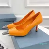 Head Dress Ladies Office Shoes For Women Sandals Классическая пряжка Lady Designer Designer 7,5 см. Высокие каблуки моды