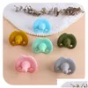 Pacifiers# Baby Pacifier Clip Add Sile Teether Beads Bracelet 3Pcs/Set Toddlers Product Infants Nipple Clips Dummy Drop Delivery Kid Dh5Ma