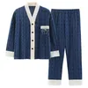 Женская одежда для сна весна плюс размером 5xl Pajama Women Women Cotton Pajama устанавливает элегантную ночную одежду Pijama Home Одежда Mujer Kimono Homewear