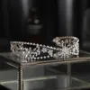 Weitere Modeaccessoires, luxuriöse Stirnbänder für Damen und Mädchen, Brautschmuck, Hochzeit, Haarschmuck, Blumen-Strass-Diademe und Kronen, Haarbänder, Prinzessin Dia J230525