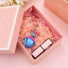 Key Rings Creative Cartoon Candy Matching Color Metal Bell Keychain Bag Pendant Wholesale Site Christmas Gift G230525