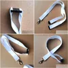 Christmas Decorations Sublimation Long Lanyard White Polyester Sides Printing Transfer Lanyards Consumables Drop Delivery Home Garde Dhjmy