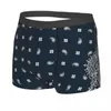 Underpants Male Cool Pisley Bandana Print Underwear Bohemian Style Boxer Briefs Soft Shorts Panties