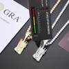 RTS Service Bling Fine Jewelry 925 Sterling Silver VVS Moissanite Diamond Iced Out Jesus King Pendant With GRA Certificate