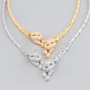 Cadeias de personalidade exagerada colar de leopardo adequado para homens e mulheres tendências de moda de feitagem de casamento de alta qualidade jóias