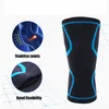 Skyddsutrustning 1 bit elastisk knäskydd basket och volleyboll stöder nylonkomprimeringsband för sport som kör cykling 230524
