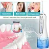 Altro Igiene orale Irrigatore orale a 5 modalità Filo interdentale ricaricabile USB 300 ml Idropulsore dentale portatile Borsa per getto d'acqua orale h2flosser Blu 230524