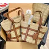 Torebka damska Torba plażowa luksusowa Rive Gauche basket designer the tote bags Top uchwyt męski lniany pochette kopertówka Torby na ramię splot mini Bucket Crossbody bag