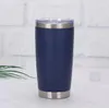 20-Unzen-Trinkgeschirr-Wasserflasche Tumbler Reise-Autobecher Doppelwandige Kaffeetasse Isolierflaschen Isolierte Edelstahl-Thermoskanne